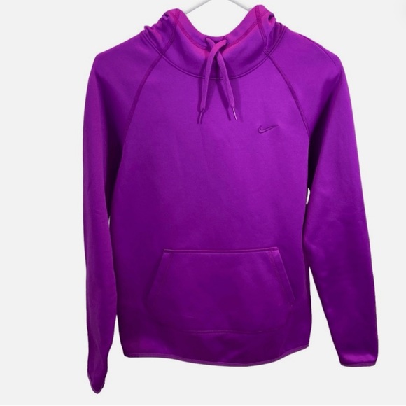 Nike Women's Thermal Fit Purple Hoodie - Picture 2 of 8